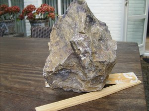 ruwe steen kleur en vorm